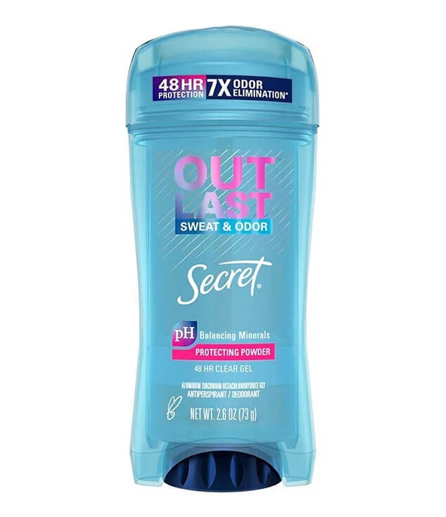 SECRET | OUTLAST CLEAR GEL DEODORANT PROTECTING POWDER